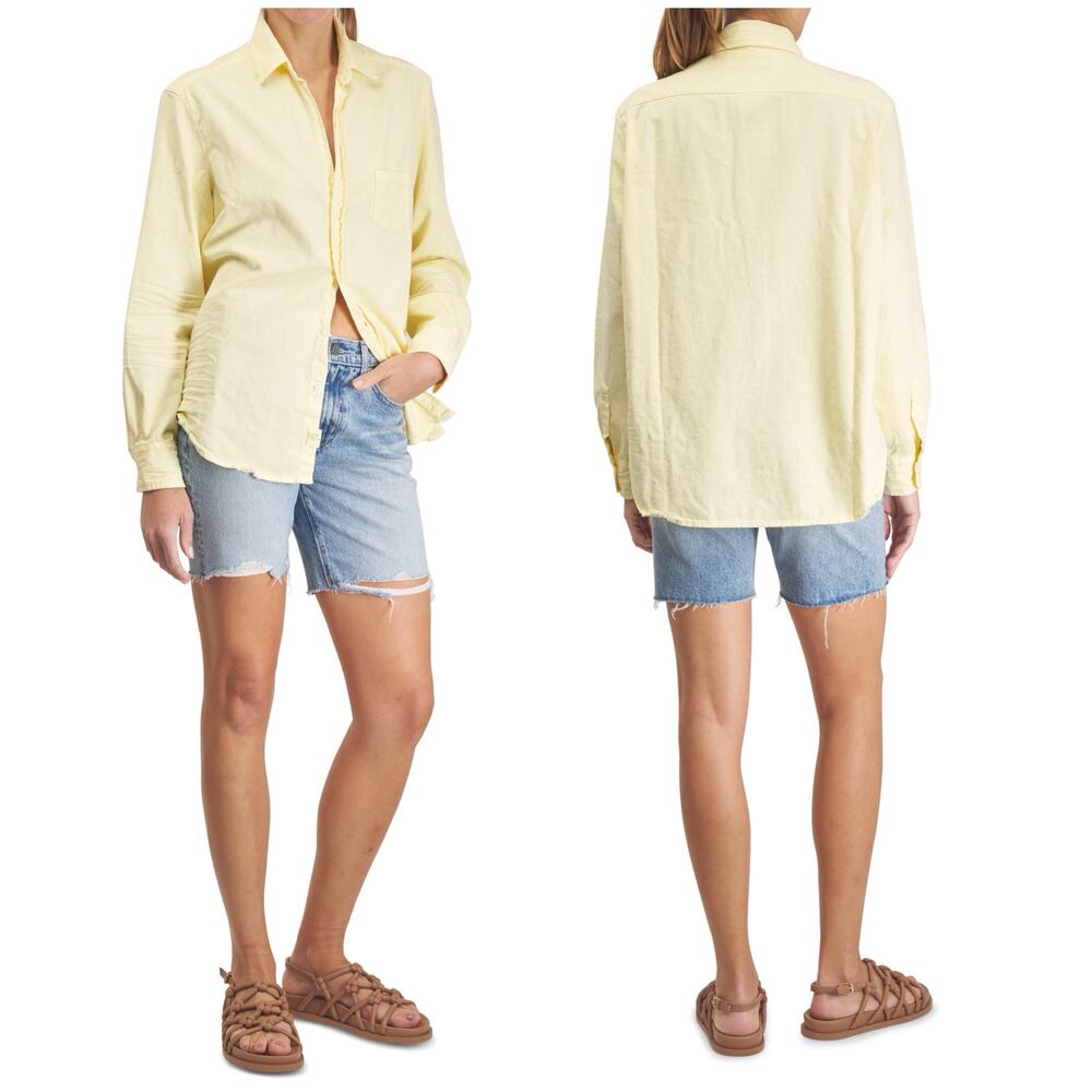 Frank & Eileen Luke Shirt Lemon Yellow Unisex